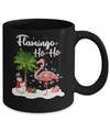 Flamingo Ho Ho Merry Christmas Gifts Mug Coffee Mug | Teecentury.com