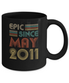 Epic Since May 2011 Vintage 11th Birthday Gifts Mug Coffee Mug | Teecentury.com