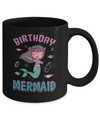 Birthday Mermaid Party Dabbing Mug Coffee Mug | Teecentury.com