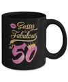 Sassy And Fabulous At 50th 1972 Birthday Gift Mug Coffee Mug | Teecentury.com