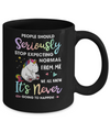 People Should Stop Expecting Normal From Me Unicorn Mug Coffee Mug | Teecentury.com