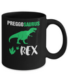 Preggosaurus Rex Pregnancy Mom Dinosaur Gift Mug Coffee Mug | Teecentury.com