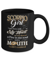 I'm A Scorpio Girl Lipstick October November Funny Zodiac Birthday Mug Coffee Mug | Teecentury.com