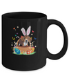 Beagle Bunny Hat Rabbit Easter Eggs Mug Coffee Mug | Teecentury.com