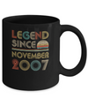 Legend Since November 2007 Vintage 15th Birthday Gifts Mug Coffee Mug | Teecentury.com