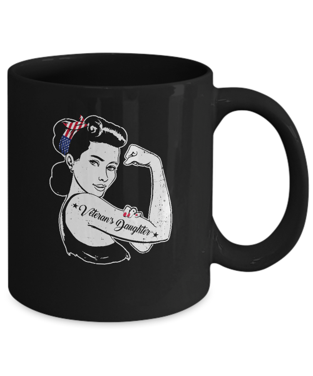 4Th Of July Veteran's Daughter From Dad Army Mug Coffee Mug | Teecentury.com