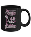 September Queen 40 And Fabulous 1982 40th Years Old Birthday Mug Coffee Mug | Teecentury.com