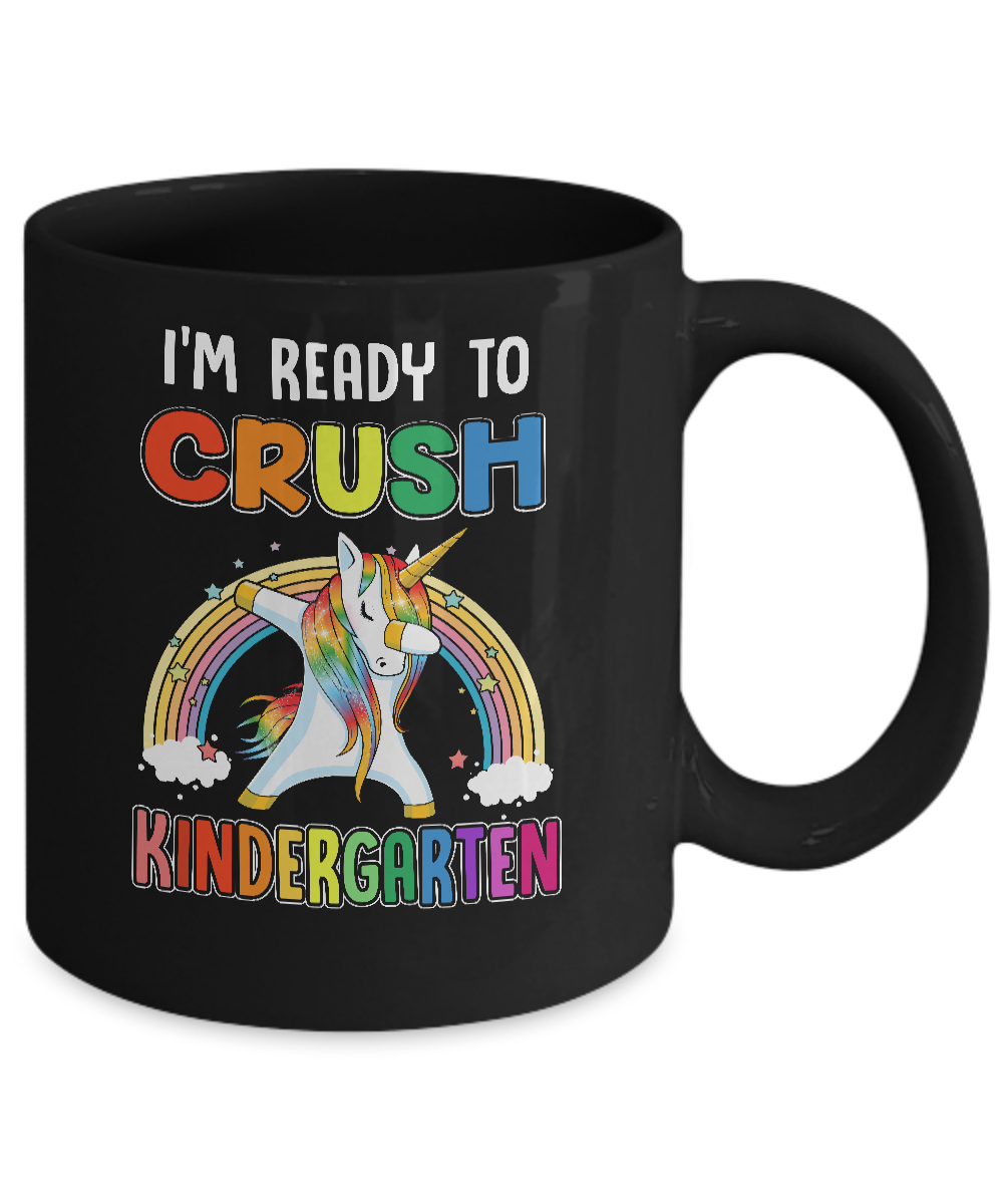 I'm Ready To Crush Kindergarte Unicorn Back To School Mug Coffee Mug | Teecentury.com