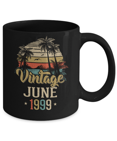 Retro Classic Vintage June 1999 23th Birthday Gift Mug Coffee Mug | Teecentury.com
