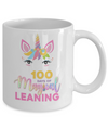 100 Days Of Magical Leaning School Unicorn Girl Gift Mug Coffee Mug | Teecentury.com