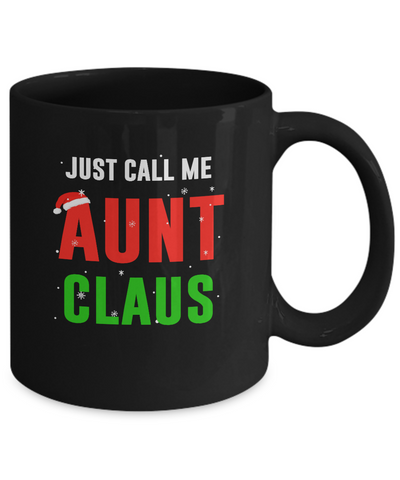 Santa Aunt Claus Matching Family Christmas Pajamas Mug Coffee Mug | Teecentury.com