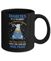 Diabetes Awareness Is A Journey Mug Coffee Mug | Teecentury.com