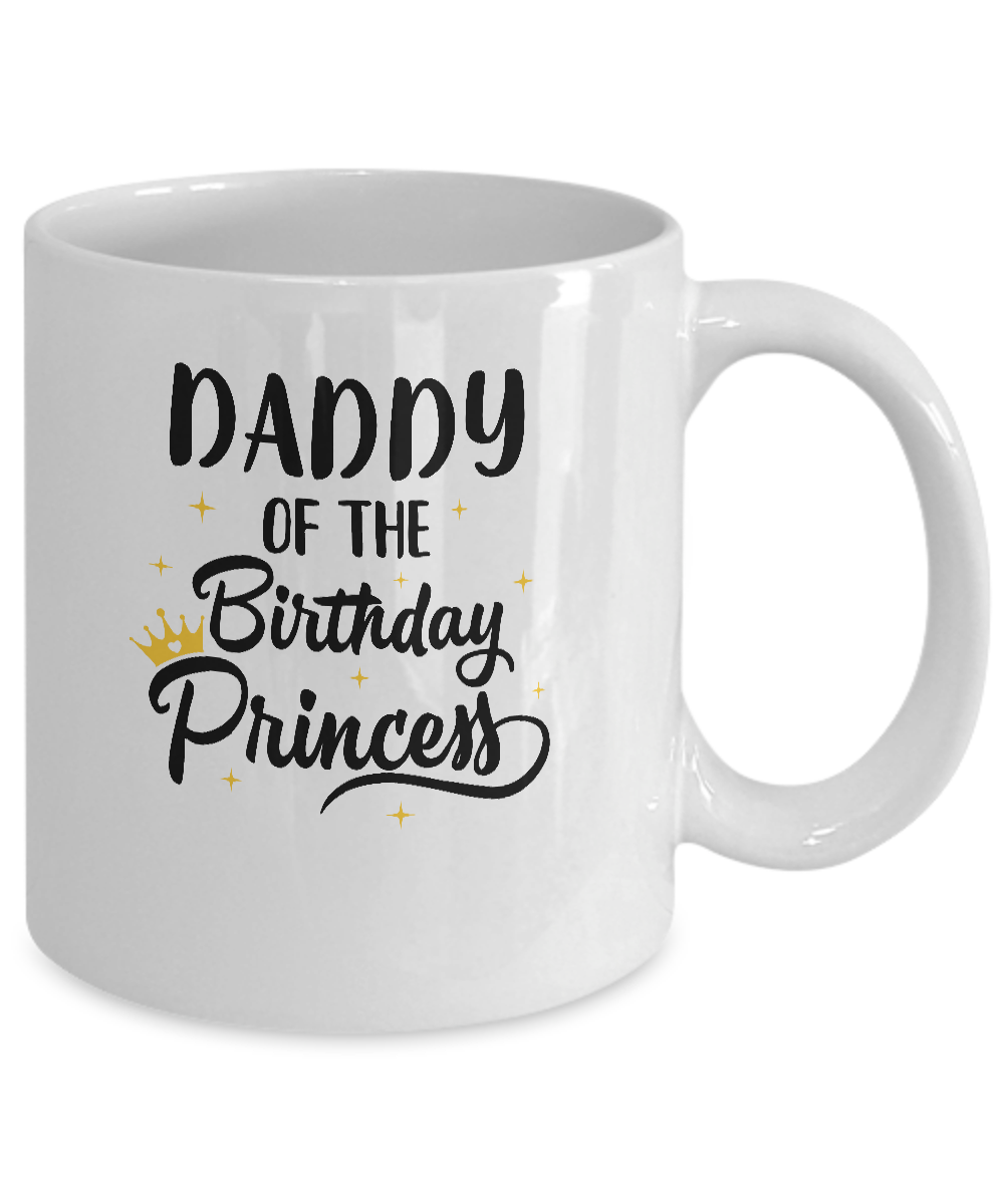 Daddy Of The Birthday Princess Matching Family Party Mug Coffee Mug | Teecentury.com