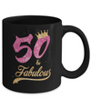 50 And Fabulous 1972 50th Birthday Gift Mug Coffee Mug | Teecentury.com