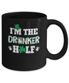 I'm The Drunker Half Funny St Patrick's Day Pub Gift Mug Coffee Mug | Teecentury.com