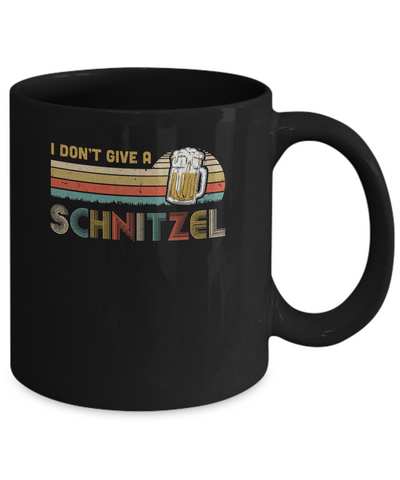 I Don't Give A Schnitzel Oktoberfest German Beer Mug Coffee Mug | Teecentury.com