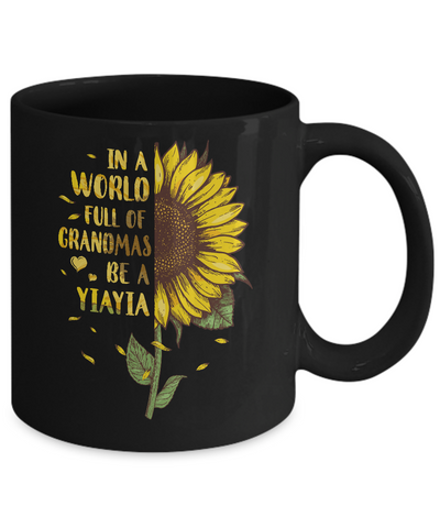 In A World Full Of Grandmas Be A Yiayia Mothers Day Gift Mug Coffee Mug | Teecentury.com