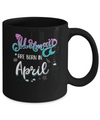 Mermaids Are Born In April Birthday Girl Gift Mug Coffee Mug | Teecentury.com
