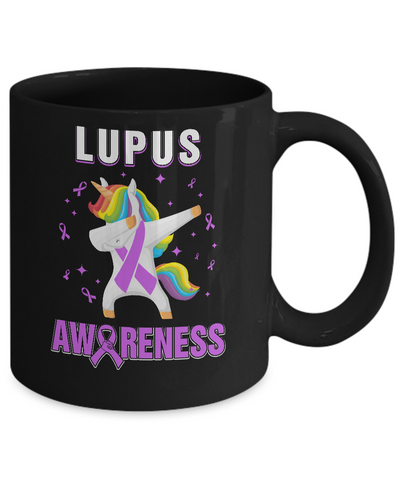 Inspirational Lupus Awareness Unicorn Support Mug Coffee Mug | Teecentury.com