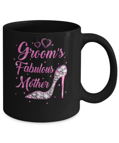 Groom's Fabulous Mother Happy Wedding Marry Vintage Mug Coffee Mug | Teecentury.com