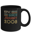 Epic Since January 2008 Vintage 14th Birthday Gifts Mug Coffee Mug | Teecentury.com