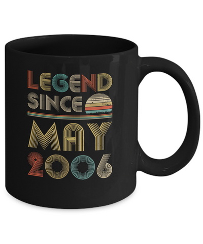 Legend Since May 2006 Vintage 16th Birthday Gifts Mug Coffee Mug | Teecentury.com