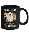 Faboolous Fabulous 5th Grade Teacher Halloween Mug Coffee Mug | Teecentury.com