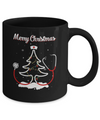 Merry Christmas Stethoscope Nurse Christmas Tree Xmas Mug Coffee Mug | Teecentury.com