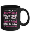 Proud Mother-In-Law Freaking Awesome Son-In-Law Mug Coffee Mug | Teecentury.com