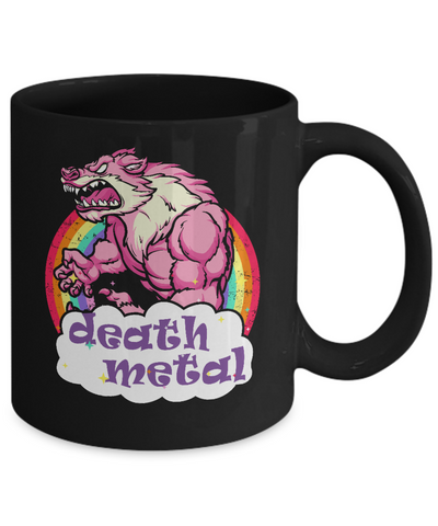 Bear Werewolf Death Metal Mug Coffee Mug | Teecentury.com