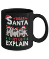 Dear Santa Funny Pit bull Puppies Christmas Gift Mug Coffee Mug | Teecentury.com
