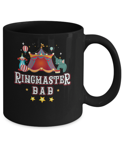 Ringmaster Dad Circus Carnival Children Party Mug Coffee Mug | Teecentury.com