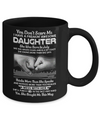 You Don't Scare Me I Have A Daughter Born In July Dad Mug Coffee Mug | Teecentury.com