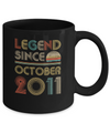 Legend Since October 2011 Vintage 11th Birthday Gifts Mug Coffee Mug | Teecentury.com