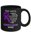 I Am The Storm Support Crohn's Colitis Awareness Warrior Gift Mug Coffee Mug | Teecentury.com