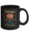Vintage 1960 62th Birthday All Original Parts Gift Mug Coffee Mug | Teecentury.com
