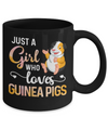 Just A Woman Who Loves Guinea Pigs Mug Coffee Mug | Teecentury.com