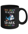 3rd Grade Teacher Shark Doo Doo Doo Halloween Mug Coffee Mug | Teecentury.com