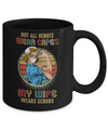 Nurse Not All Heroes Wear Capes My Wife Wears Scrubs Vintage Mug Coffee Mug | Teecentury.com