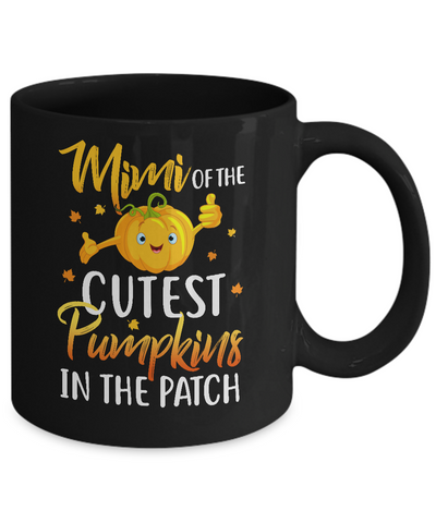 Halloween Mimi Of Cutest Pumpkins In The Patch Mug Coffee Mug | Teecentury.com