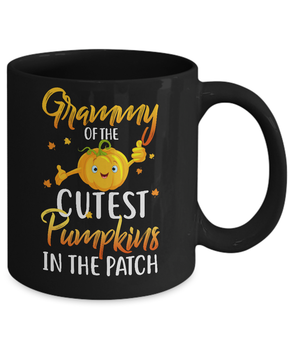 Halloween Grammy Of Cutest Pumpkins In The Patch Mug Coffee Mug | Teecentury.com