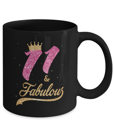 11Th And Fabulous Eleven Birthday Mug Coffee Mug | Teecentury.com