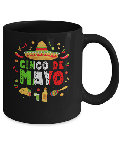 Fiesta Cinco De Mayo Funny Mexican Mexico Gifts Mug Coffee Mug | Teecentury.com