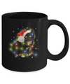 Black Cat Lover Led Christmas Mug Coffee Mug | Teecentury.com