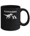 Teacher Funny Teachersaurus Dinosaur Mug Coffee Mug | Teecentury.com