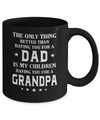 Only The Best Dad Get Promoted To Grandpa Fathers Day Mug Coffee Mug | Teecentury.com