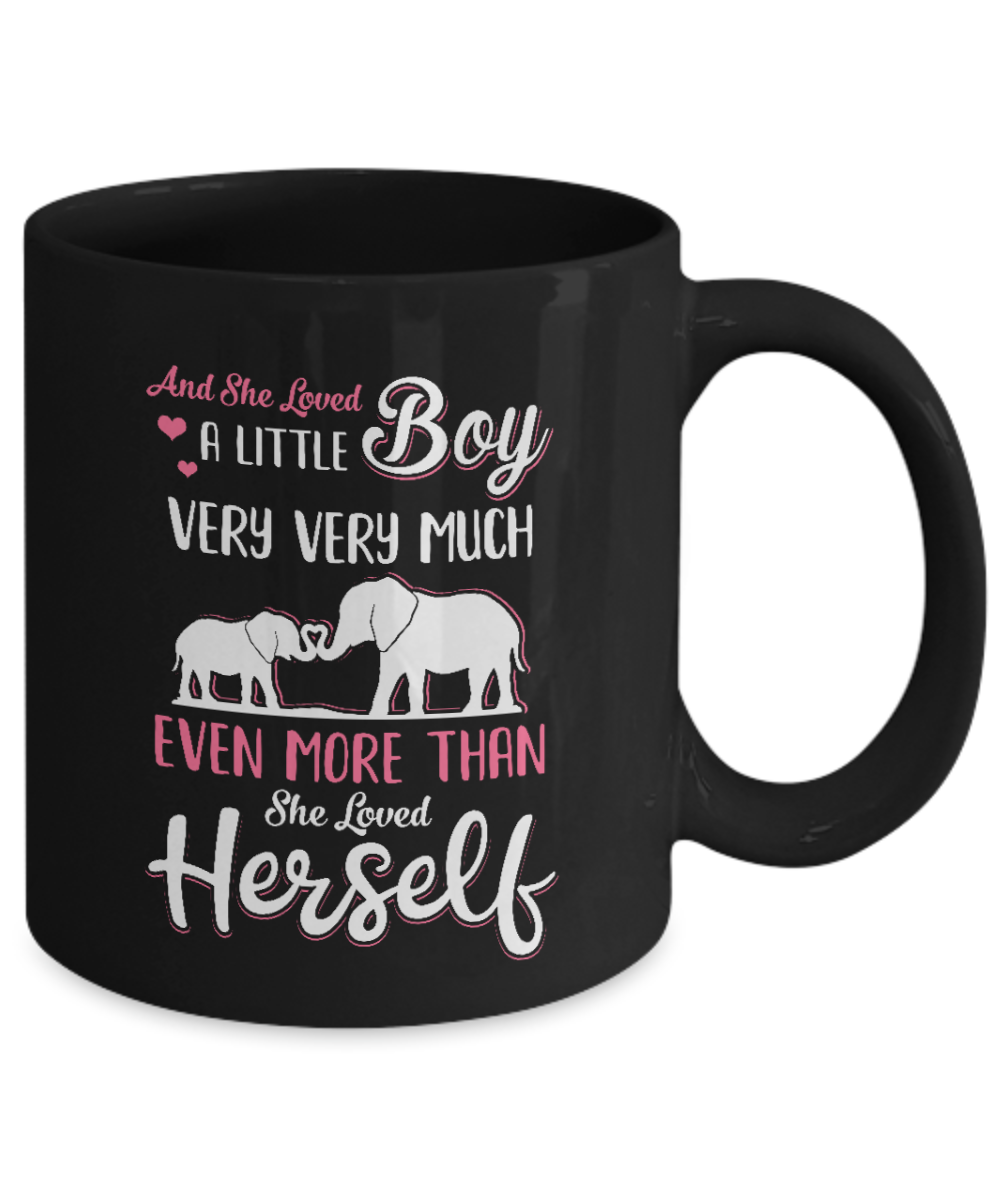 And She Loved A Little Boy Very Very Much Mom Gifts Mug Coffee Mug | Teecentury.com