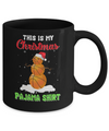 This Is My Christmas Pajama Xmas Snowman Basketball Mug Coffee Mug | Teecentury.com