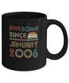 Awesome Since January 2006 Vintage 16th Birthday Gifts Mug Coffee Mug | Teecentury.com