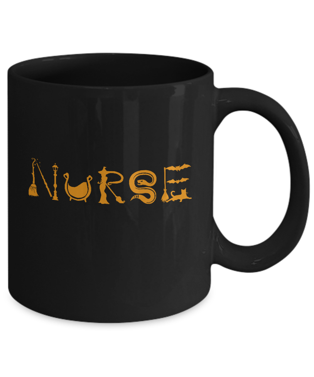 Funny Nurse Halloween Mug Coffee Mug | Teecentury.com